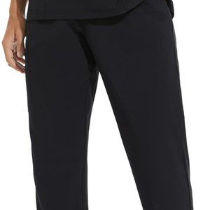 Scrub Pants for Men - Slim Jogger Pants with 5 Pockets, Yoga Waistband